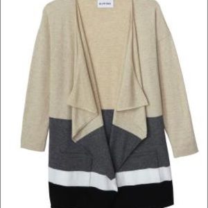 Open cardigan